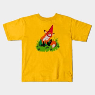 Gnome Fox Kids T-Shirt
